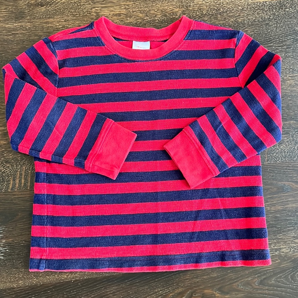 Hanna Anderson striped long sleeve shirt